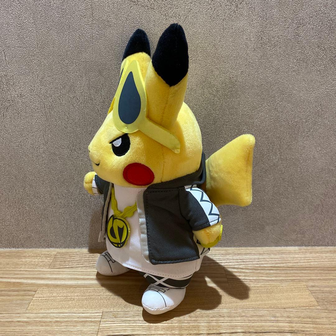 【廃盤/2018年/激レア/一点もの】ボスごっこピカチュウ スカル団　グズマ