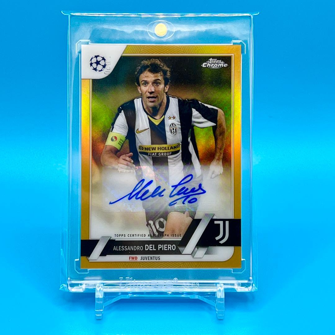 世界50枚！22-23 Topps DEL PIERO デル ピエロ 直筆サイン