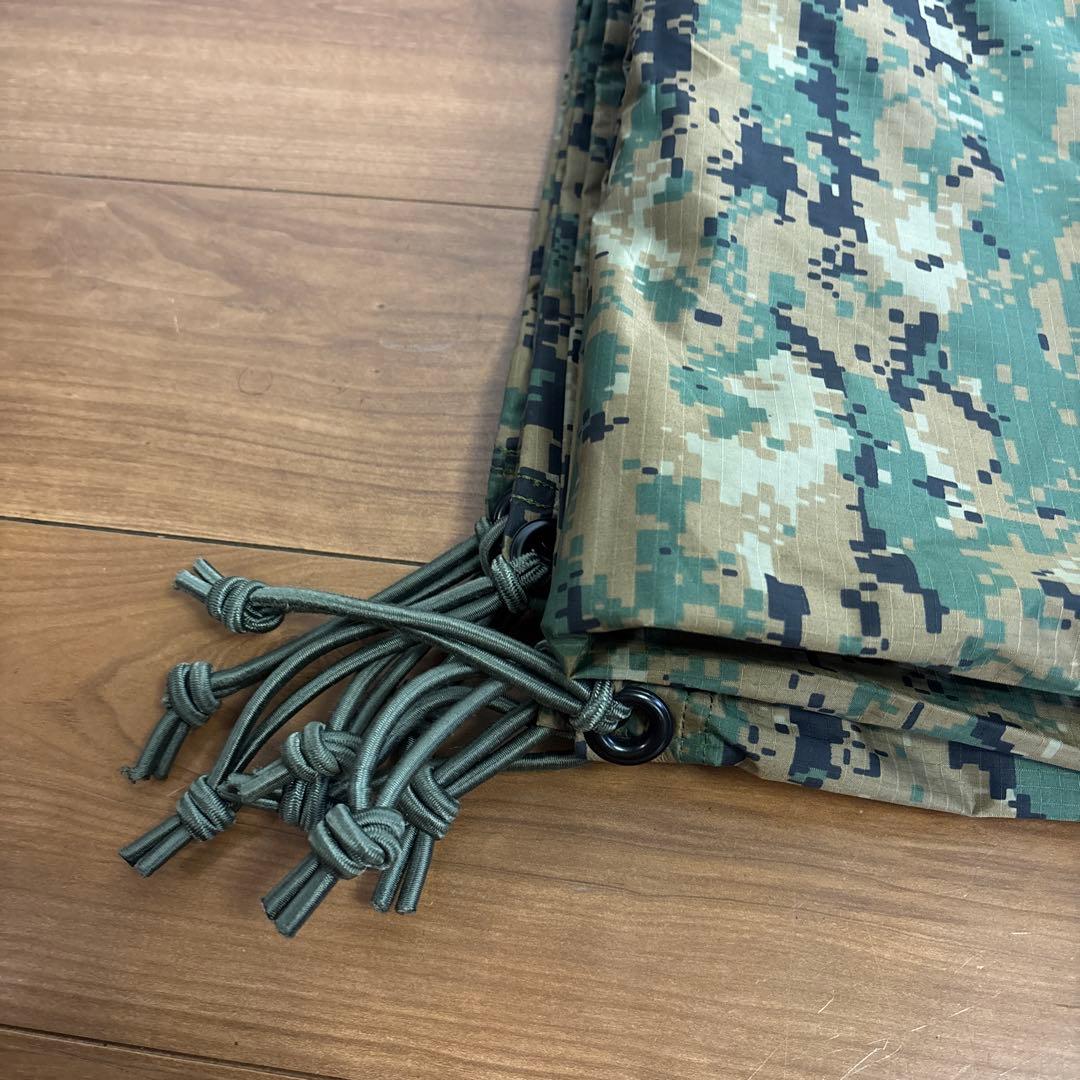 デッドストック　米軍　実物　FIELD TARP REVERSIBLE タープ④