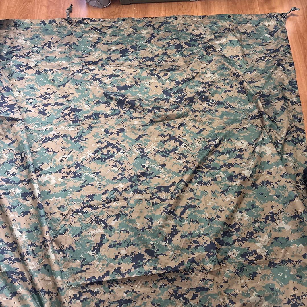 デッドストック　米軍　実物　FIELD TARP REVERSIBLE タープ④