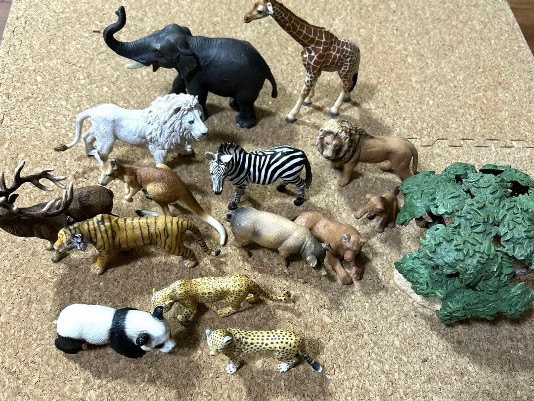 シュライヒ　14体＋木のセット