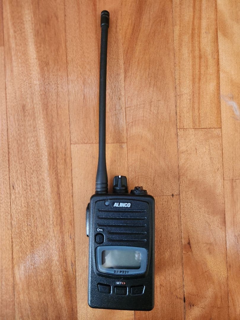 ALINCO DJ-P221L トランシーバー EMS-62マイク　2セット