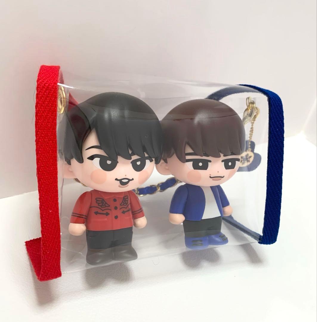 うみ　すのチルソフビポーチ　2体用赤×青　Man宮舘涼太　渡辺翔太