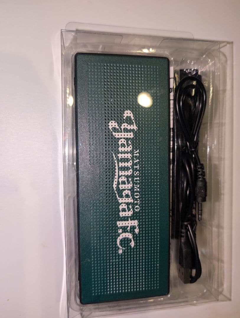 新品 松本山雅FC Bluetoothスピーカー ケーブル 袋付き