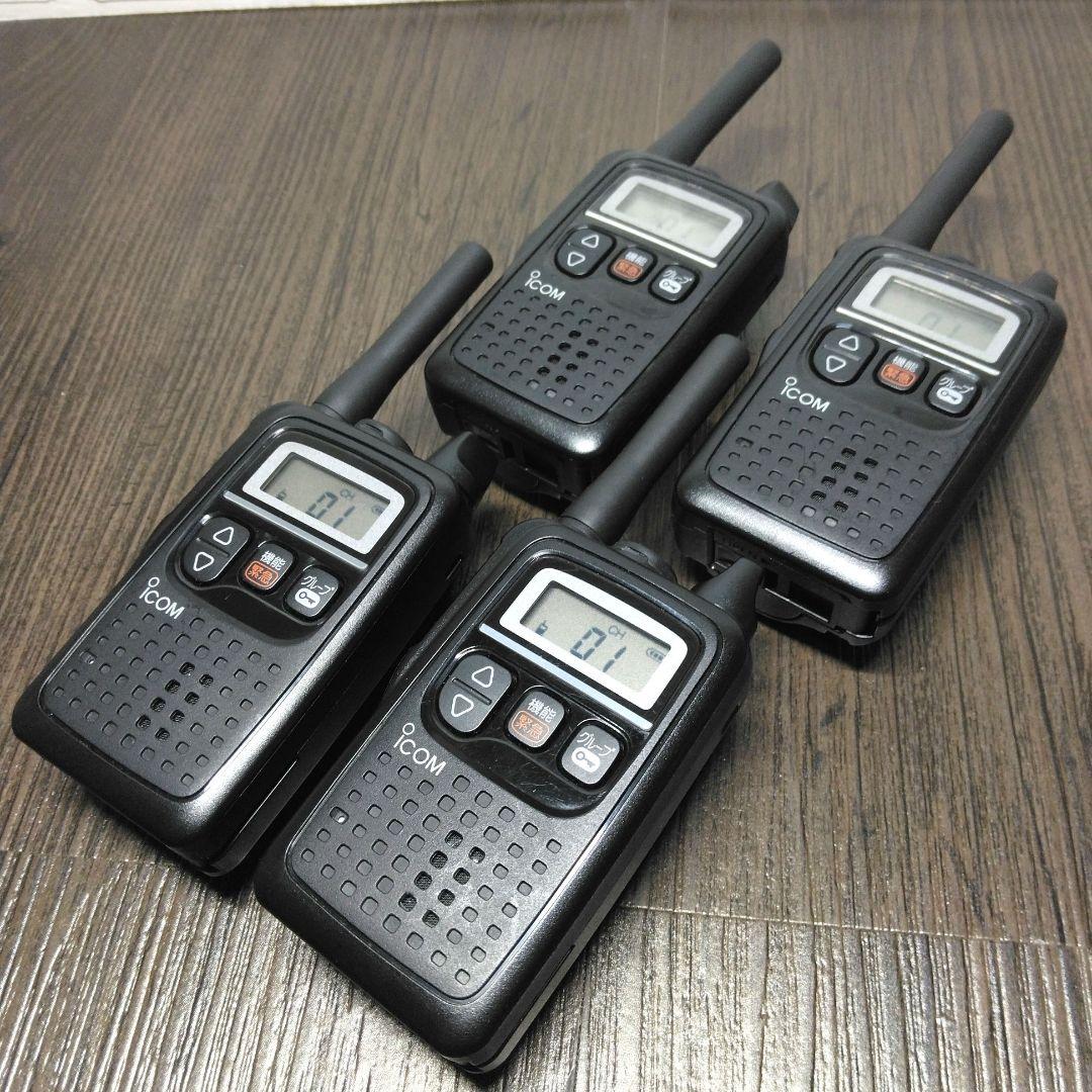 美品4台フルセット★ICOM IC-4350 特定小電力トランシーバー