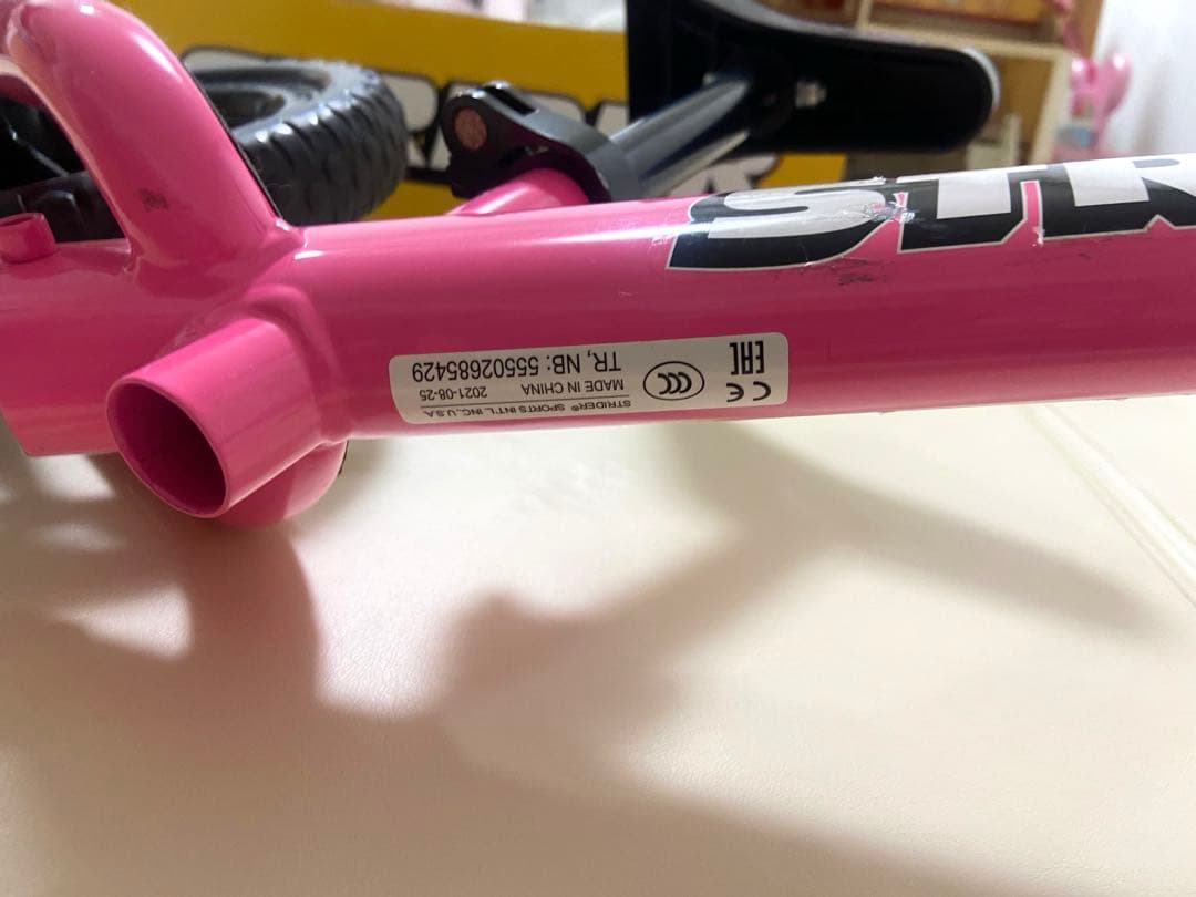 STRIDER ストライダー　バランスバイク ピンク 12インチ　スポーツ