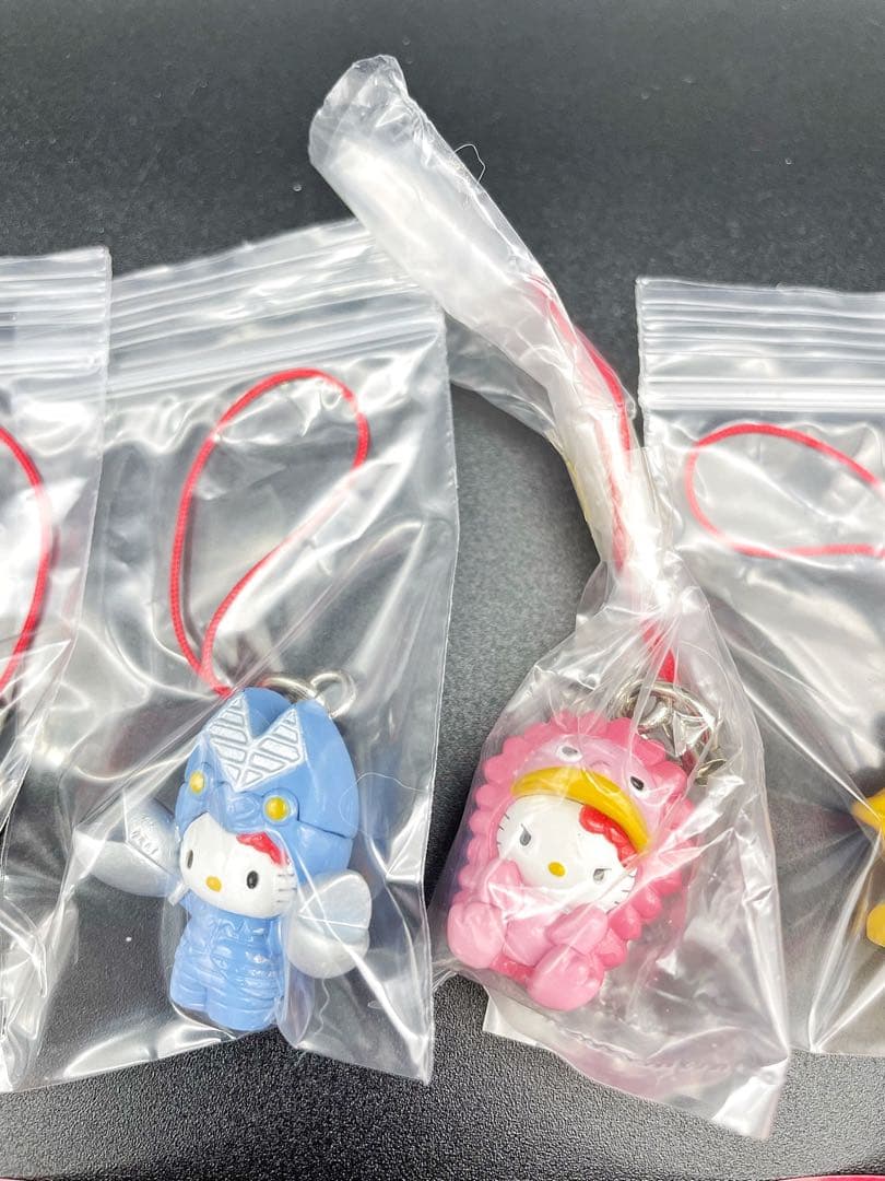 ハローキティ なりきり ストラップ ウルトラマン 全5種 コンプリートセット