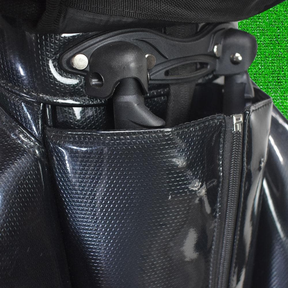 ⭐*️様 メルセデスベンツ/スタンド式 エナメルキャディバッグ 美品！