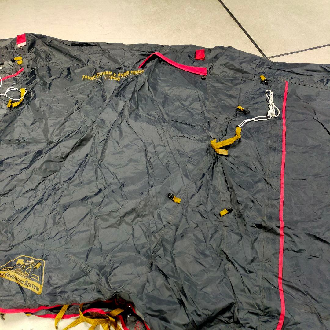 美品コールマン直営限定 タフスクリーン2ルームハウス インナー・グランドシート付