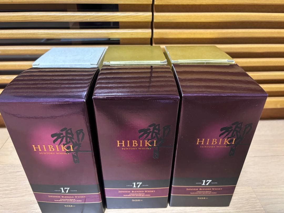 響、響17年空箱6個セット 中身無し