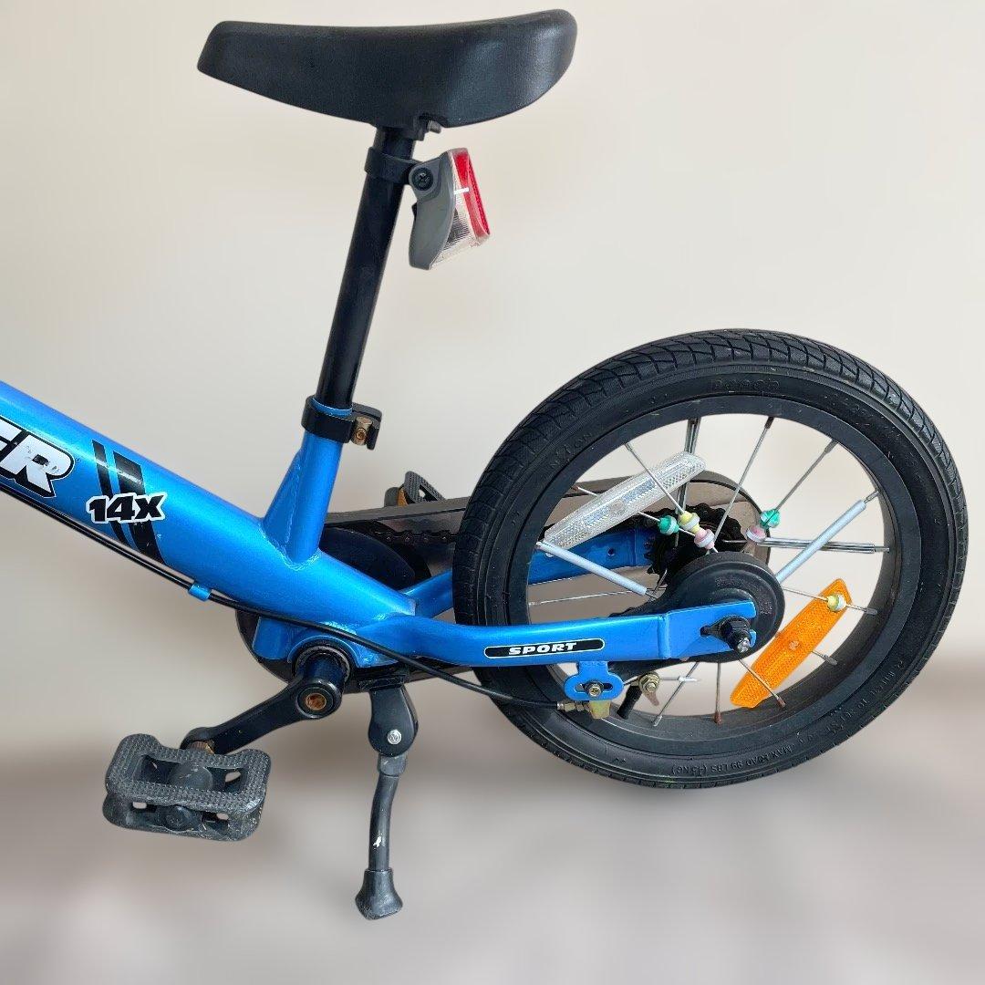ストライダー✨STRIDER 14x 幼児用自転車 ブルー スタンド付 送料無料