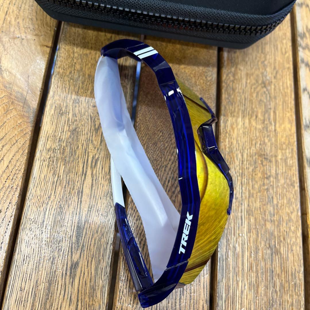 100% Trek チームエディションサングラス オレンジ/イエロー