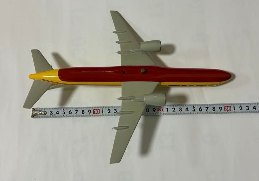 DHL 航空機モデル スタンド付