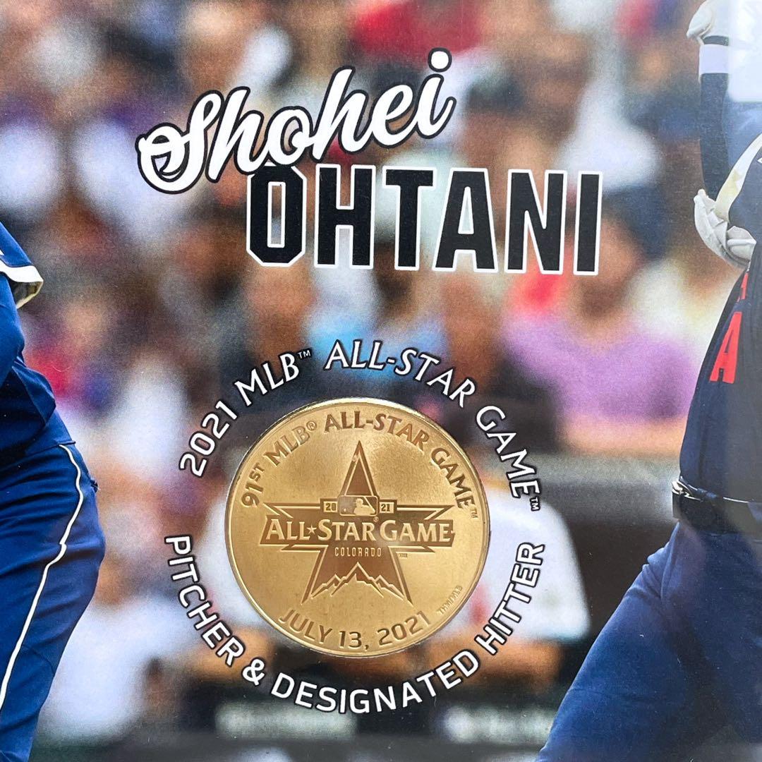 大谷翔平 2021 オールスター フォトミント 史上初二刀流出場