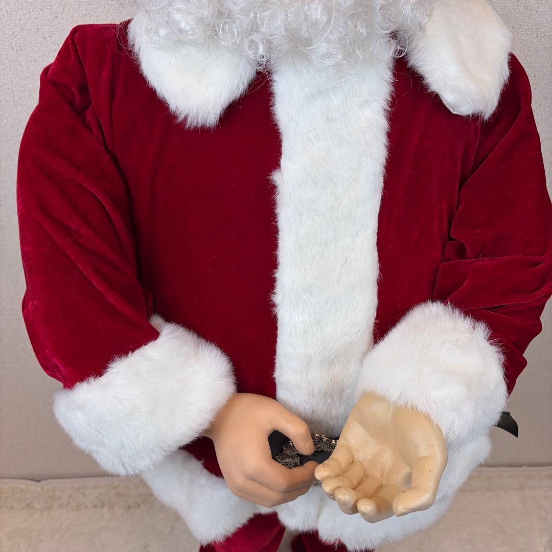 送料無料 ダンシングサンタ 大型 120cm 置物 人形 クリスマスツリー