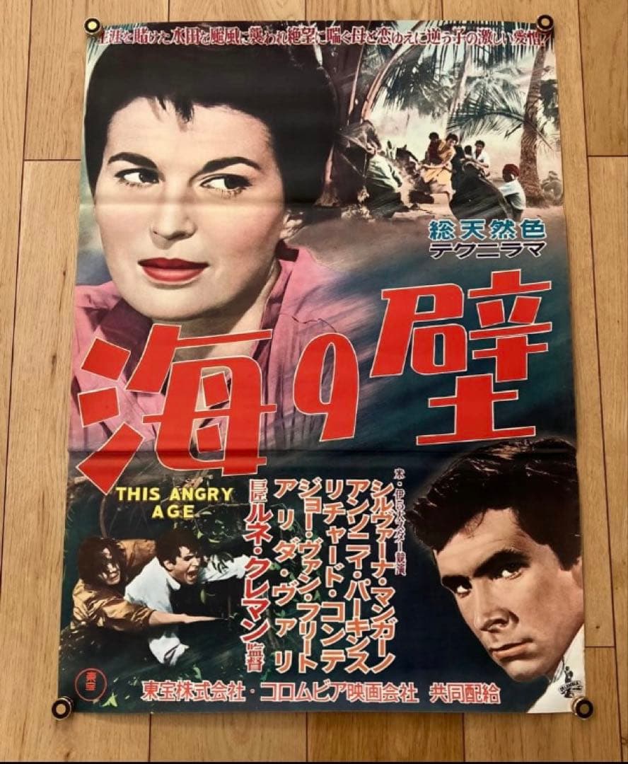 明日なき男 三十九階段 海の壁 屋根 B2サイズ 4点セット 洋画映画ポスター