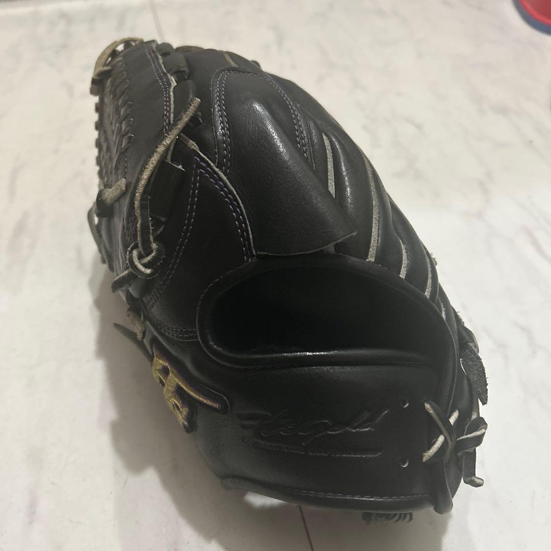 ハイゴールド　心極　軟式　投手　左