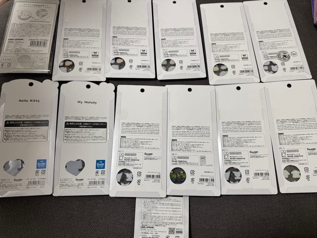 キャラクターシール・ステッカーセット 12枚　まとめ売り