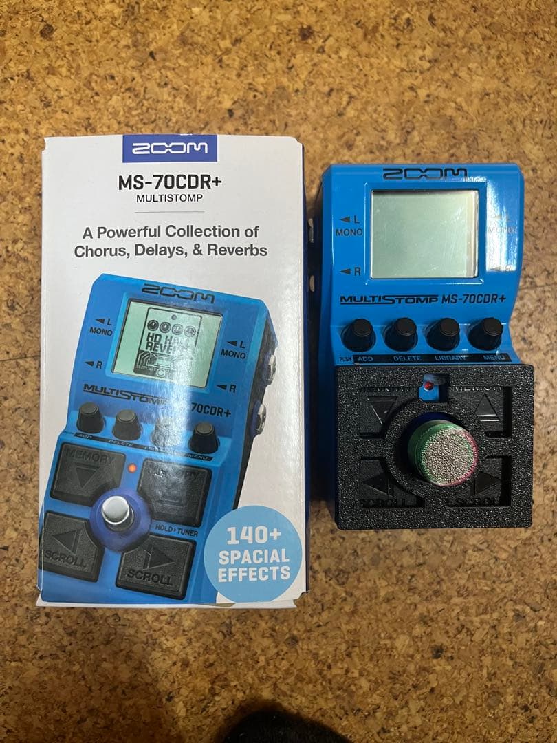 ZOOM MS-70CDR+ マルチエフェクター