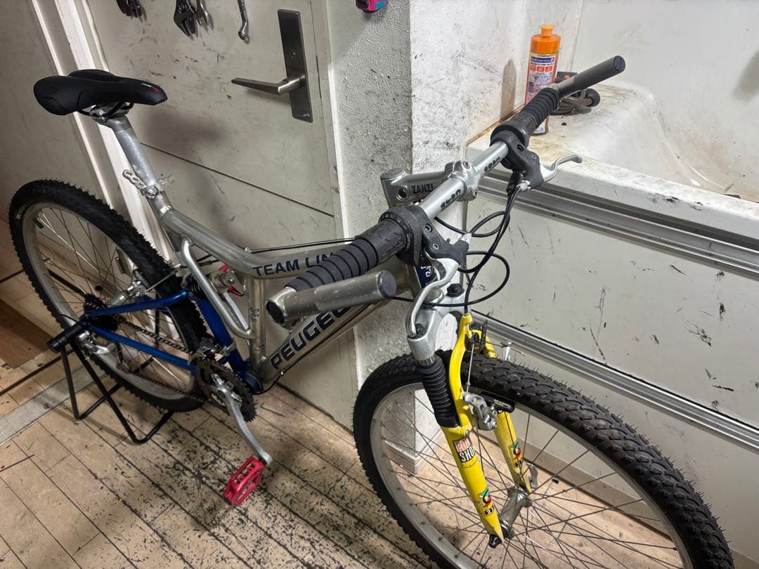 PEUGEOT TEAM LINE プジョー　フルサスマウンテンバイク