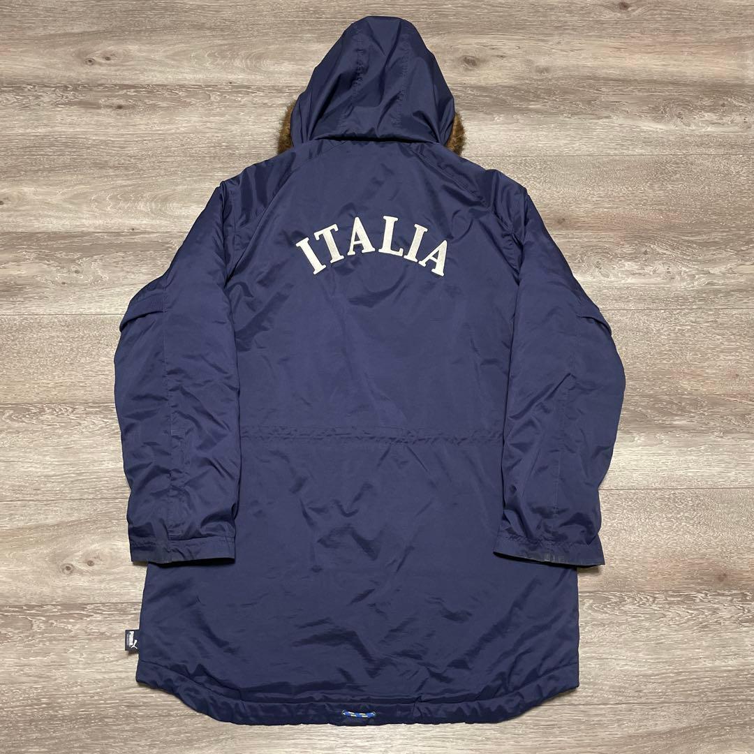 激レア 2000年代 PUMA サッカー イタリア代表 ベンチコート M
