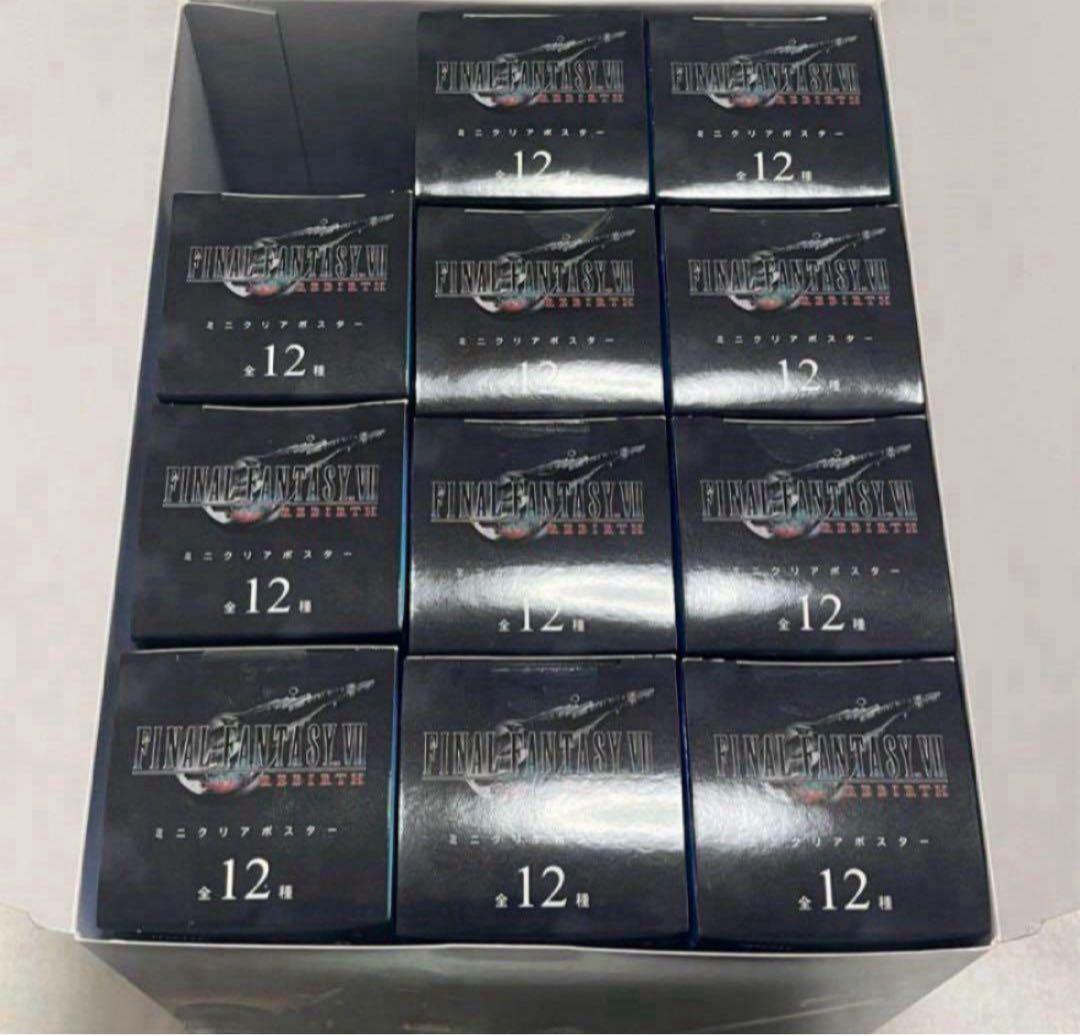 ファイナルファンタジーVII リバース ミニクリアポスター セミコンプ