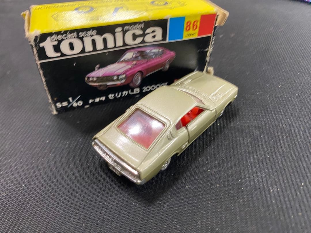 絶版トミカ トヨタ　セリカ2000GT LB 激レアモデル　黒箱　当時物