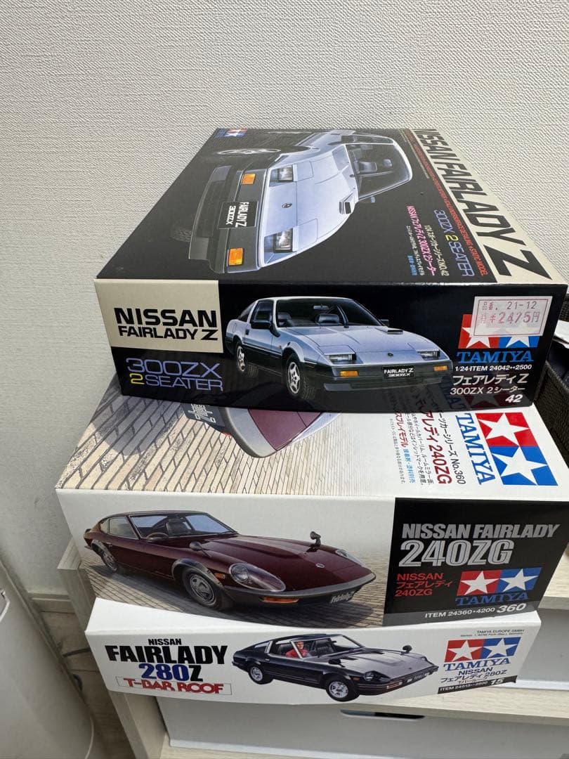 Tamiya フェアレディZ 300ZX 240ZG 240Z T 3点セット