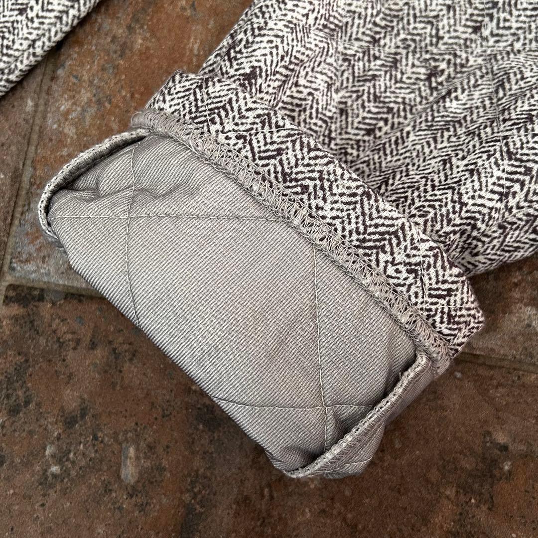 【PEARLY GATES】ダイヤキルトヘリンボーン シンサレート　中綿パンツ