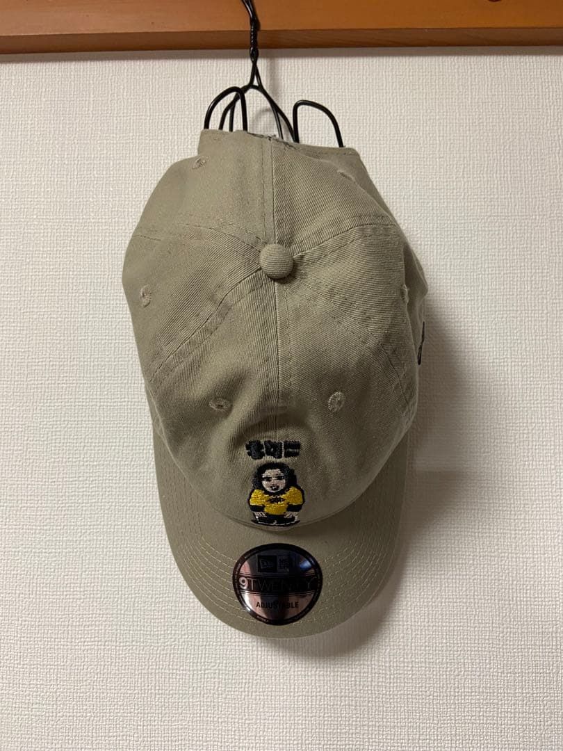 キタニタツヤ New Era 9TWENTY ベージュ キャップ