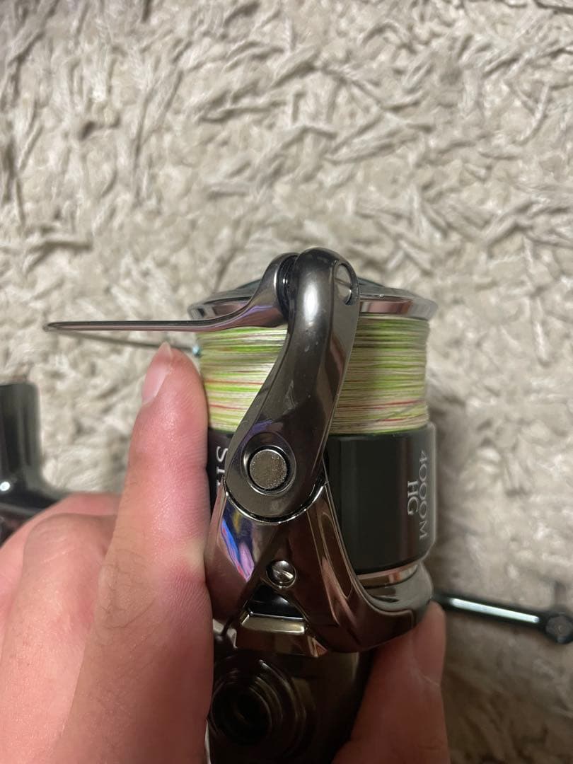 シマノ 22ステラ 4000MHG ハンドルノブ、ハンドルキャップ、無し