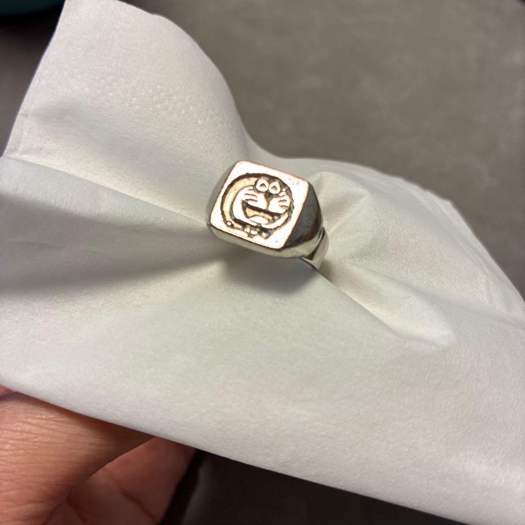 ドラえもん　リング　キャラクター彫刻