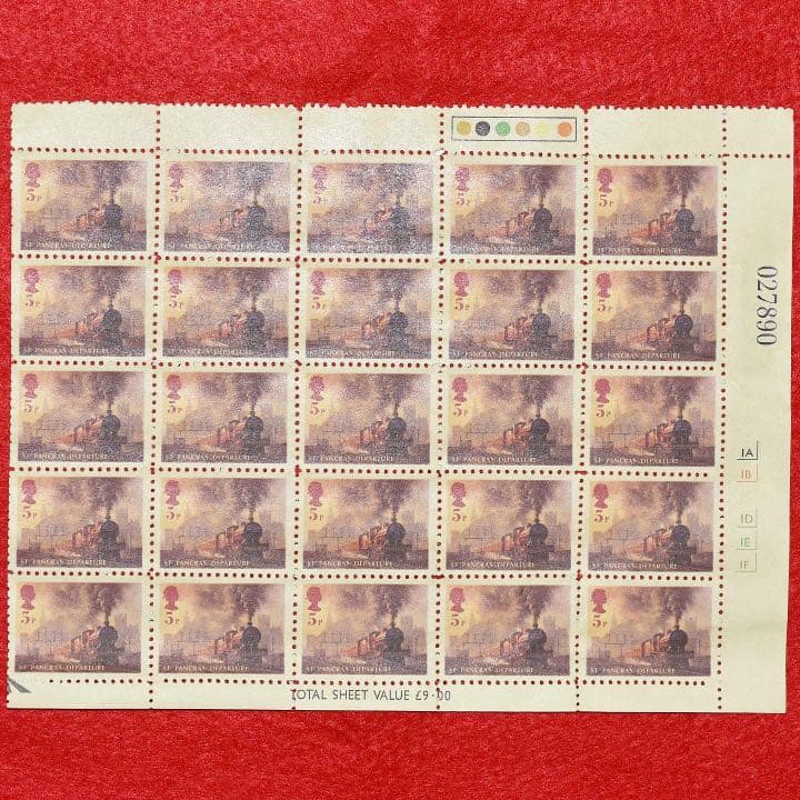 『レイルウェイ 運命の旅路』小道具 切手シート