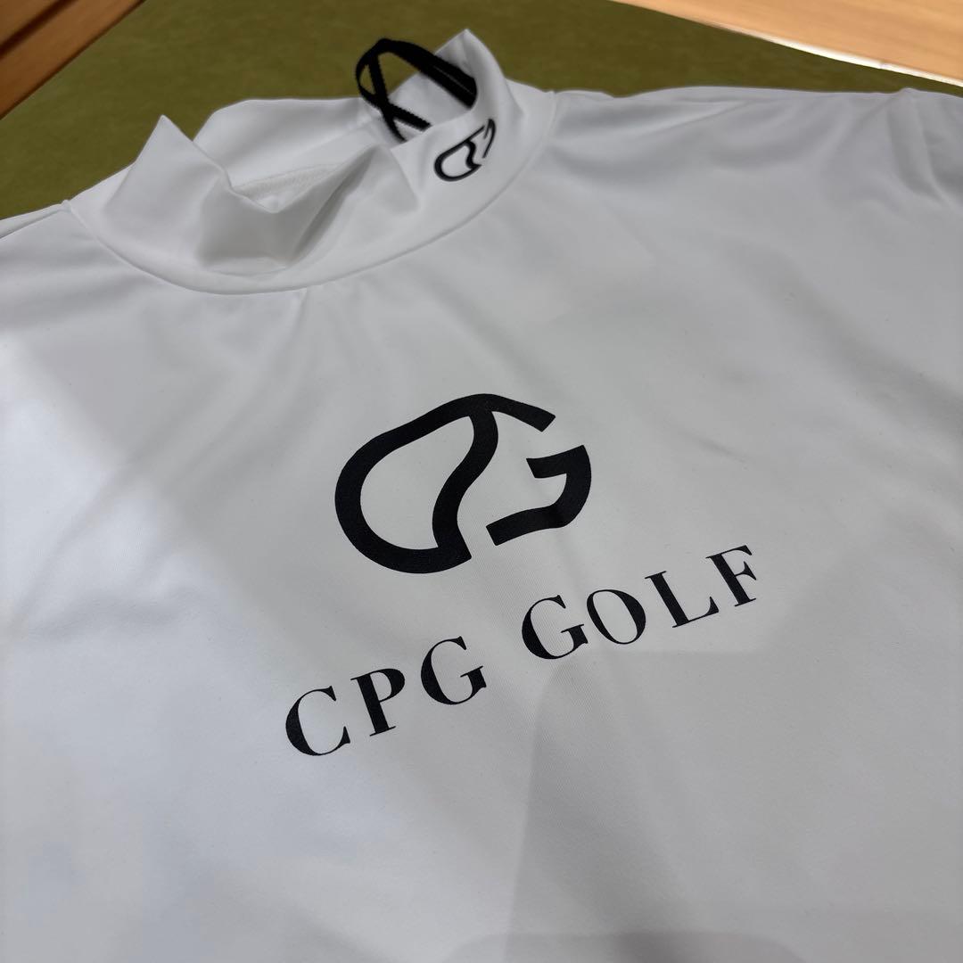 CPG GOLF 長袖ハイネックシャツ ホワイト