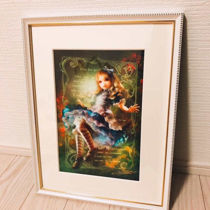 【絵画】非売品SHU『アリス オブ エース』版画