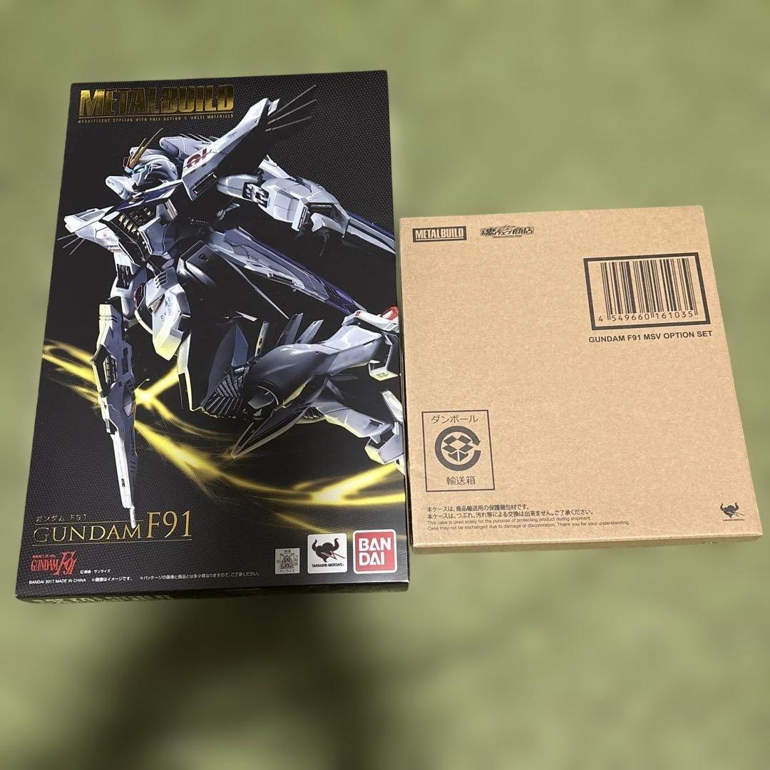 L BUILD ガンダムF91 + MSVオプションセット