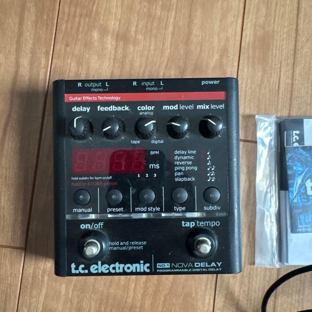 t.c. electronic Nova Delay ギターエフェクター