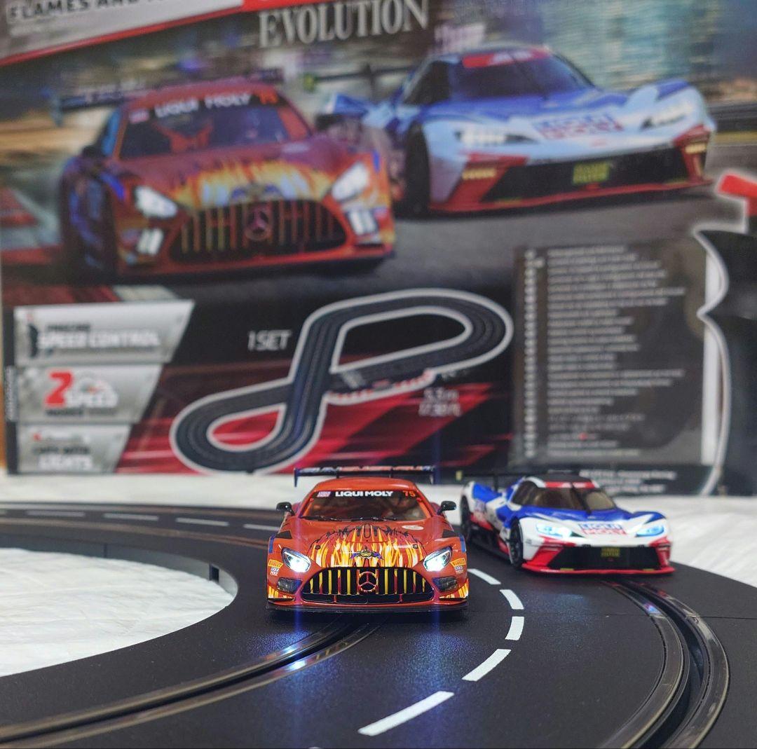 カレラCARRERA Evolution炎と名声 スロットカーコースセット中古品