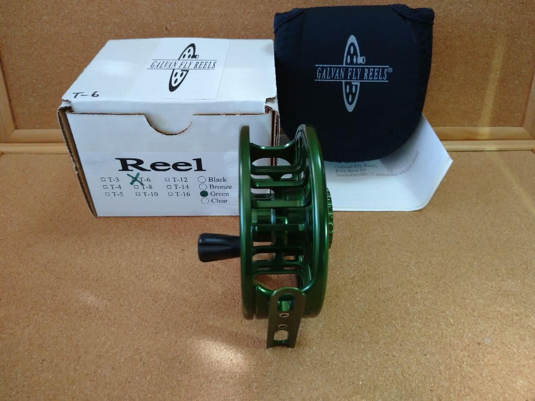 ガルバン フライリール トルクシリーズ グリーン T－６ ラージアーバー 新品