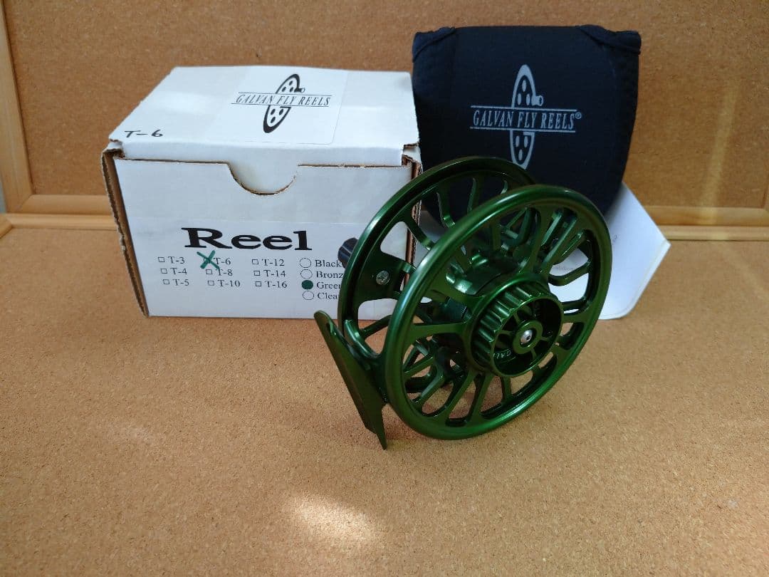 ガルバン フライリール トルクシリーズ グリーン T－６ ラージアーバー 新品