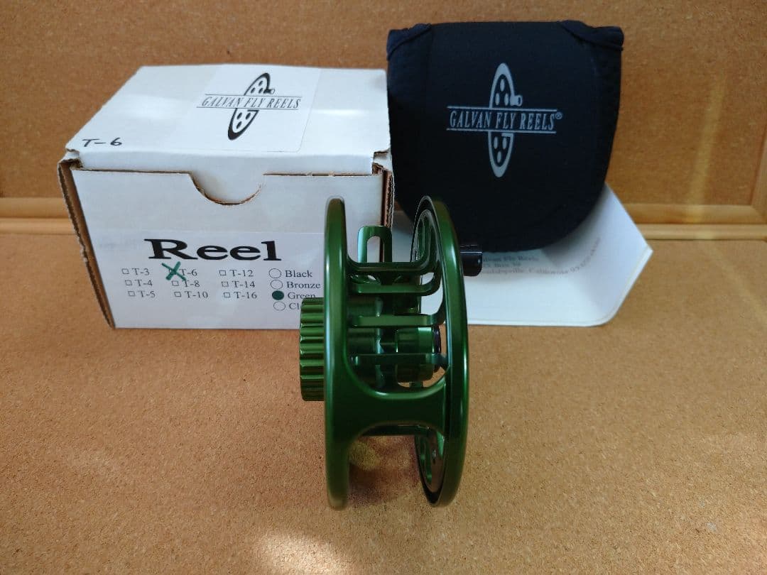 ガルバン フライリール トルクシリーズ グリーン T－６ ラージアーバー 新品
