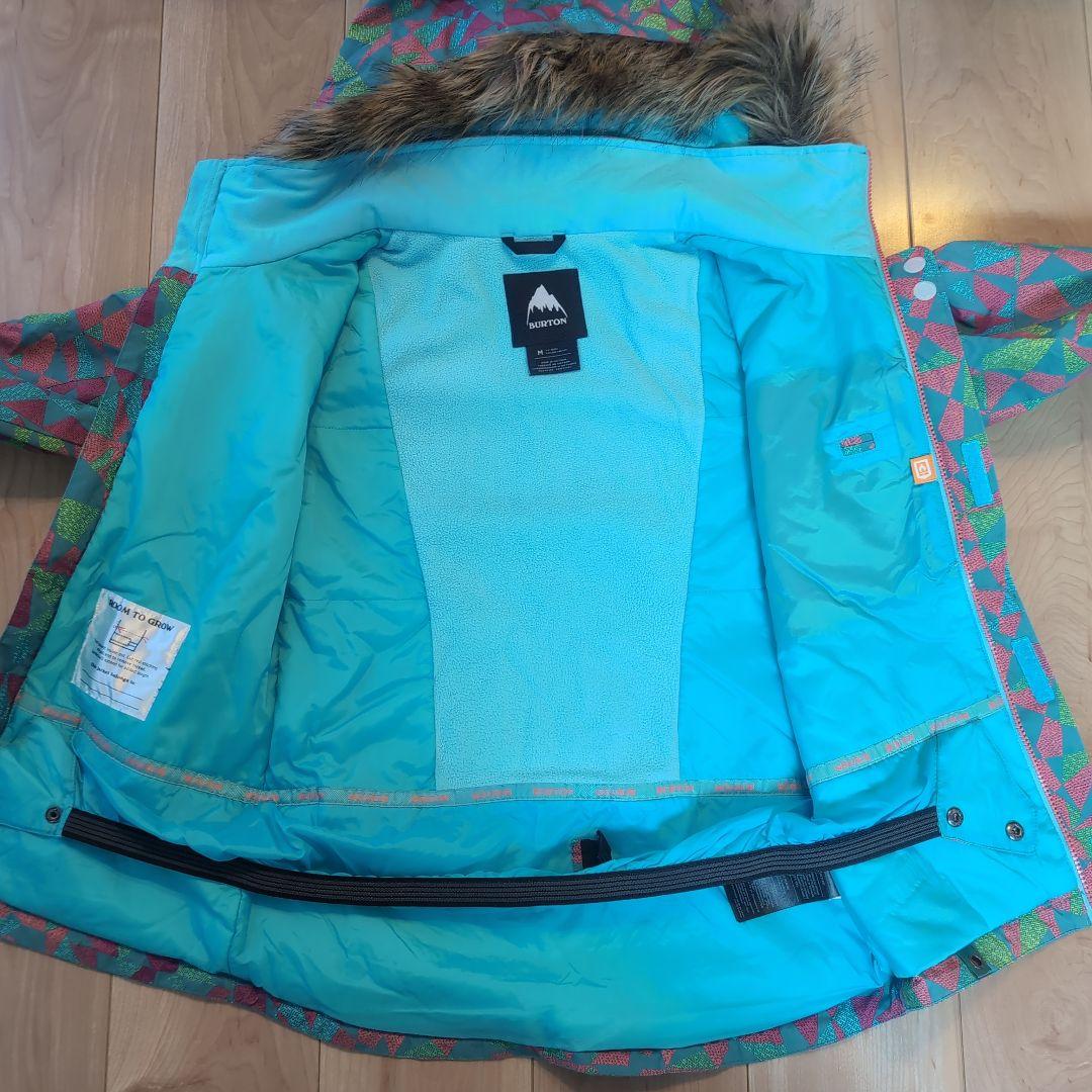 BURTON 子ども用スノーボードウェアセットMサイズ 140cm-147cm