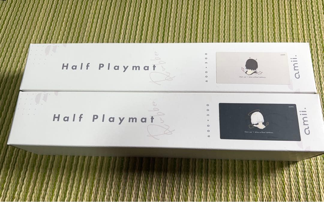amiiのプレイマット「てんしちゃん」＆「あくまちゃん」2本セット　未開封未使用