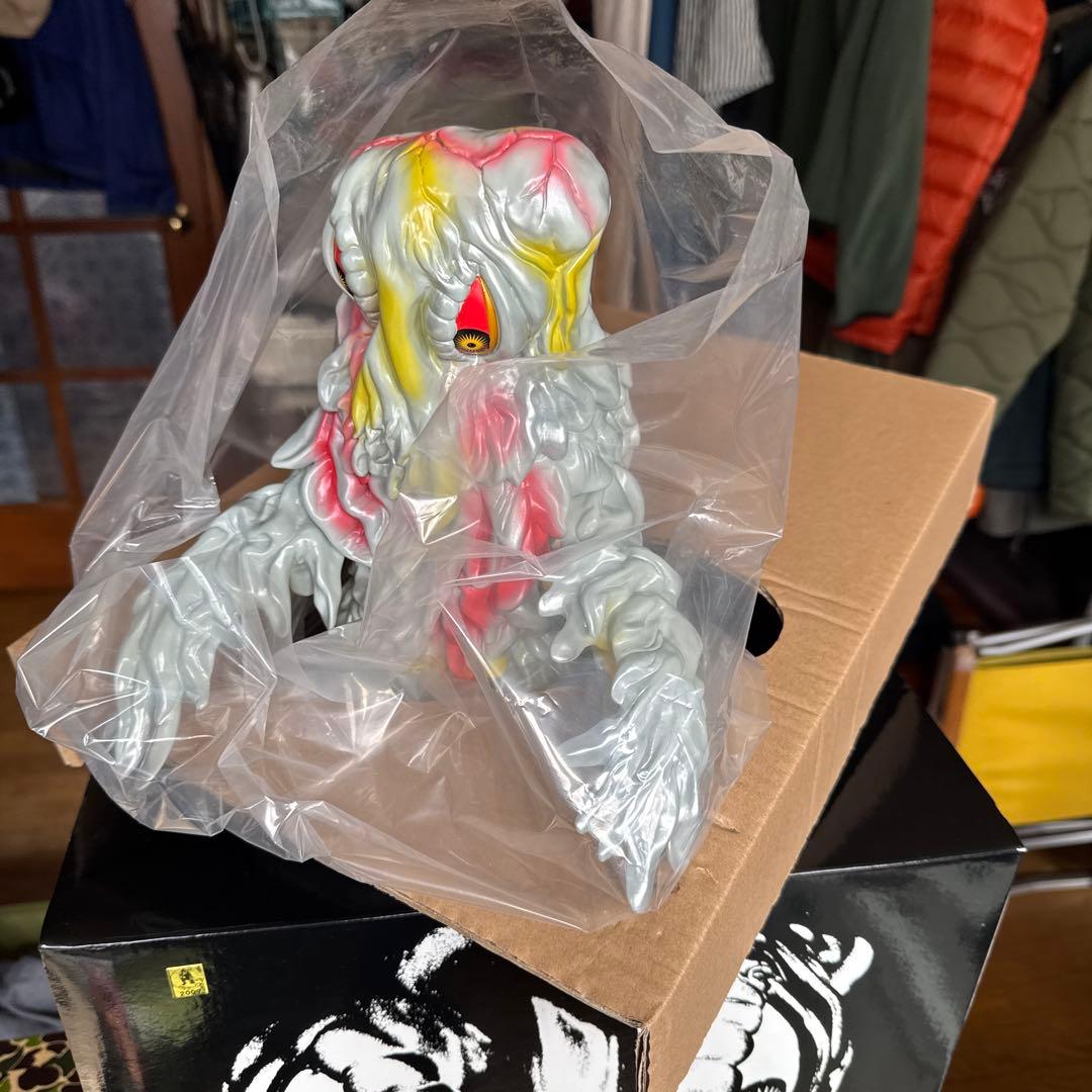 ギガブレイン ゴジラVSヘドラ 怪獣巌流島 ヘドラ グレー ソフビ