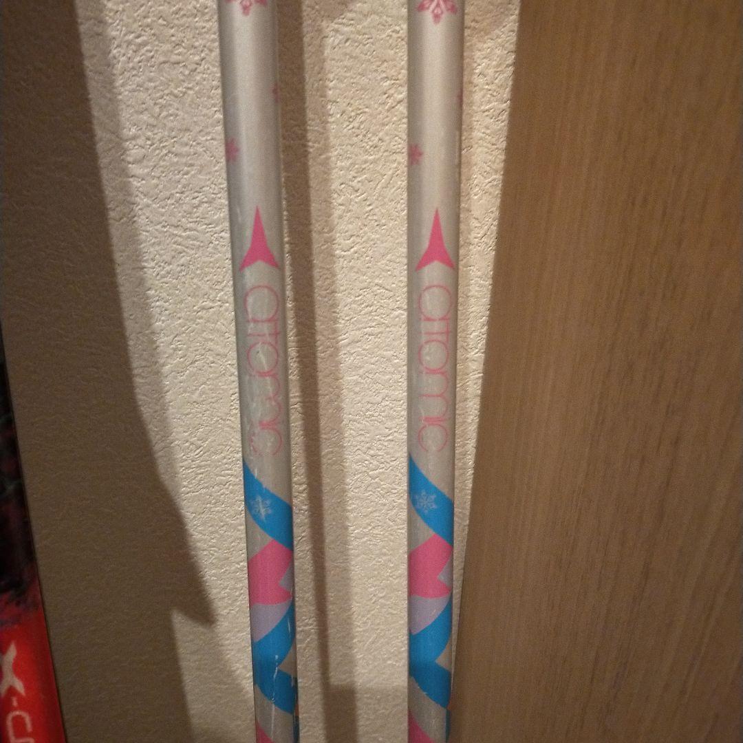 アトミック❤スキー4点セット　板110　靴17〜20cm