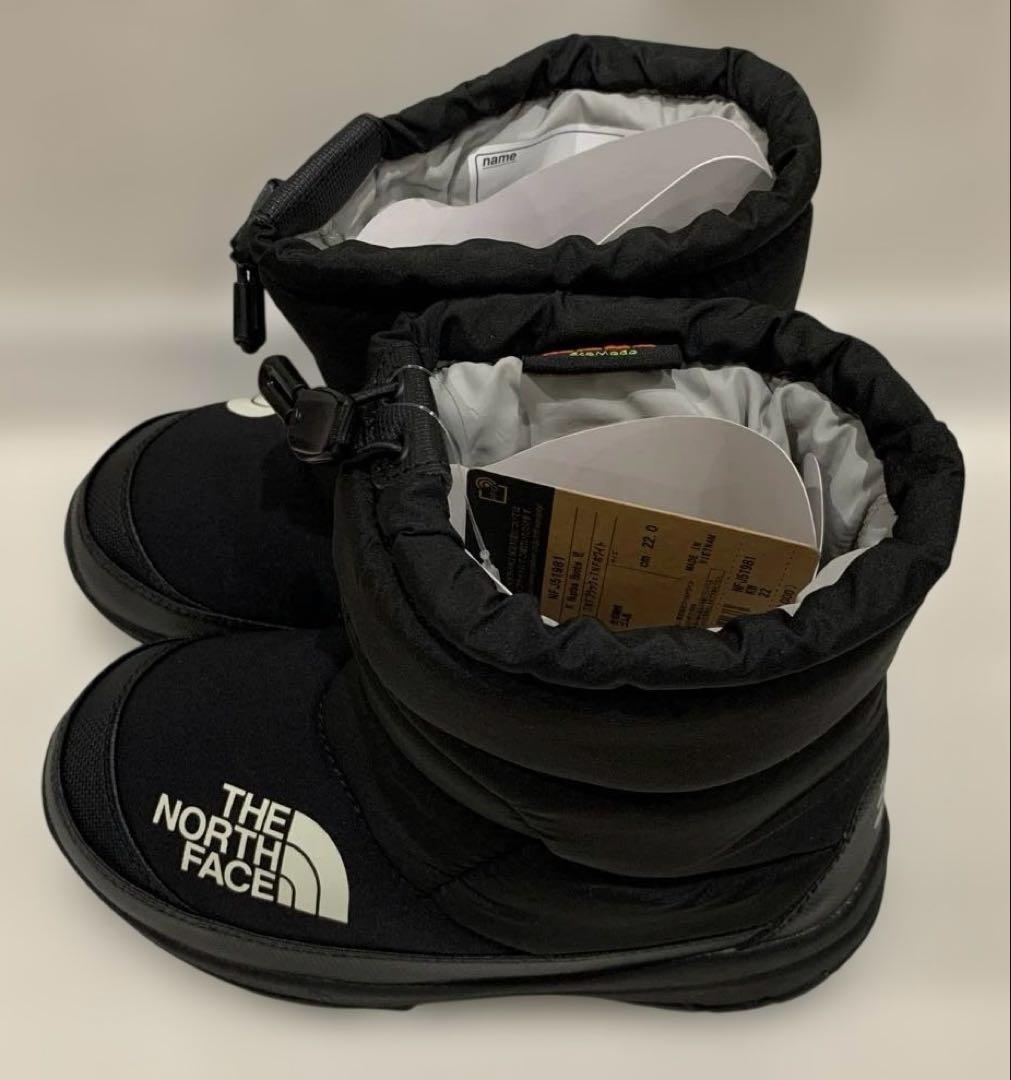 新品未使用品　 NORTH FACE スノーブーツ 22.0 cm ブラック