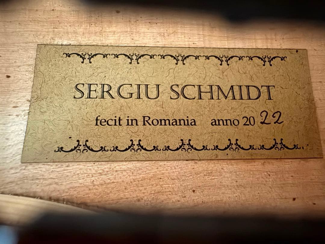 【美品】バイオリン 4/4 SERGIU SCHMIDT ルーマニア製
