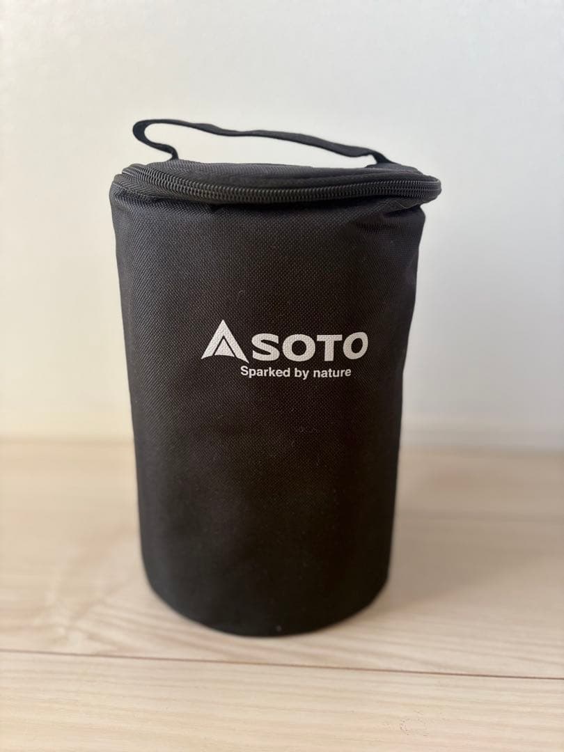 SOTO(ソト)虫の寄りにくいランタンST-233 専用ケース&予備マントル付属