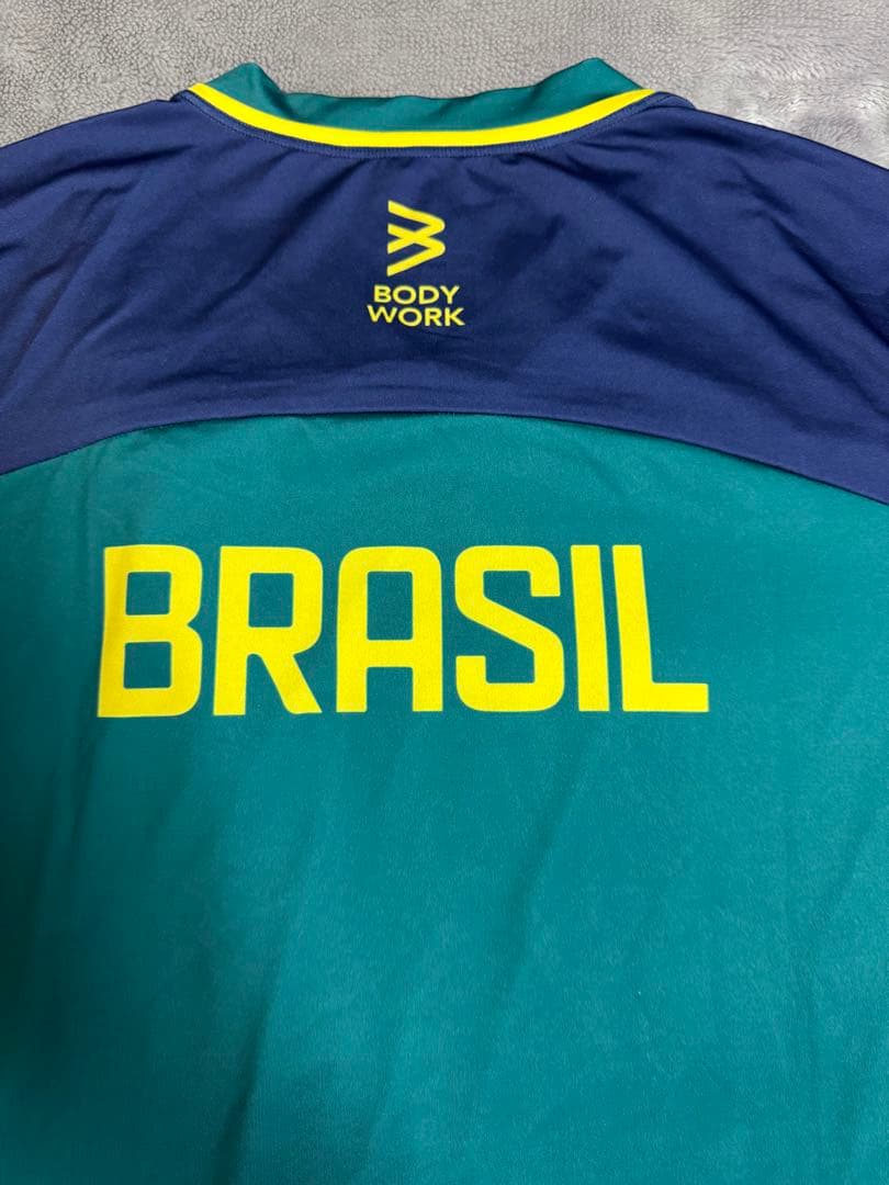 ブラジル代表 バレーボール トレーニングシャツ XLサイズ