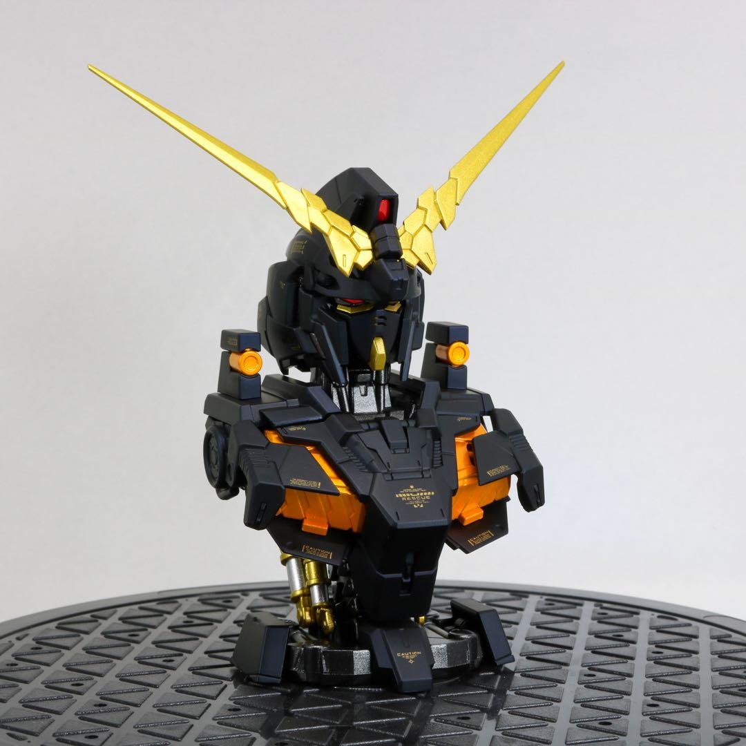 メカニカルバスト バンシィ デストロイモード ガンプラ 塗装済み